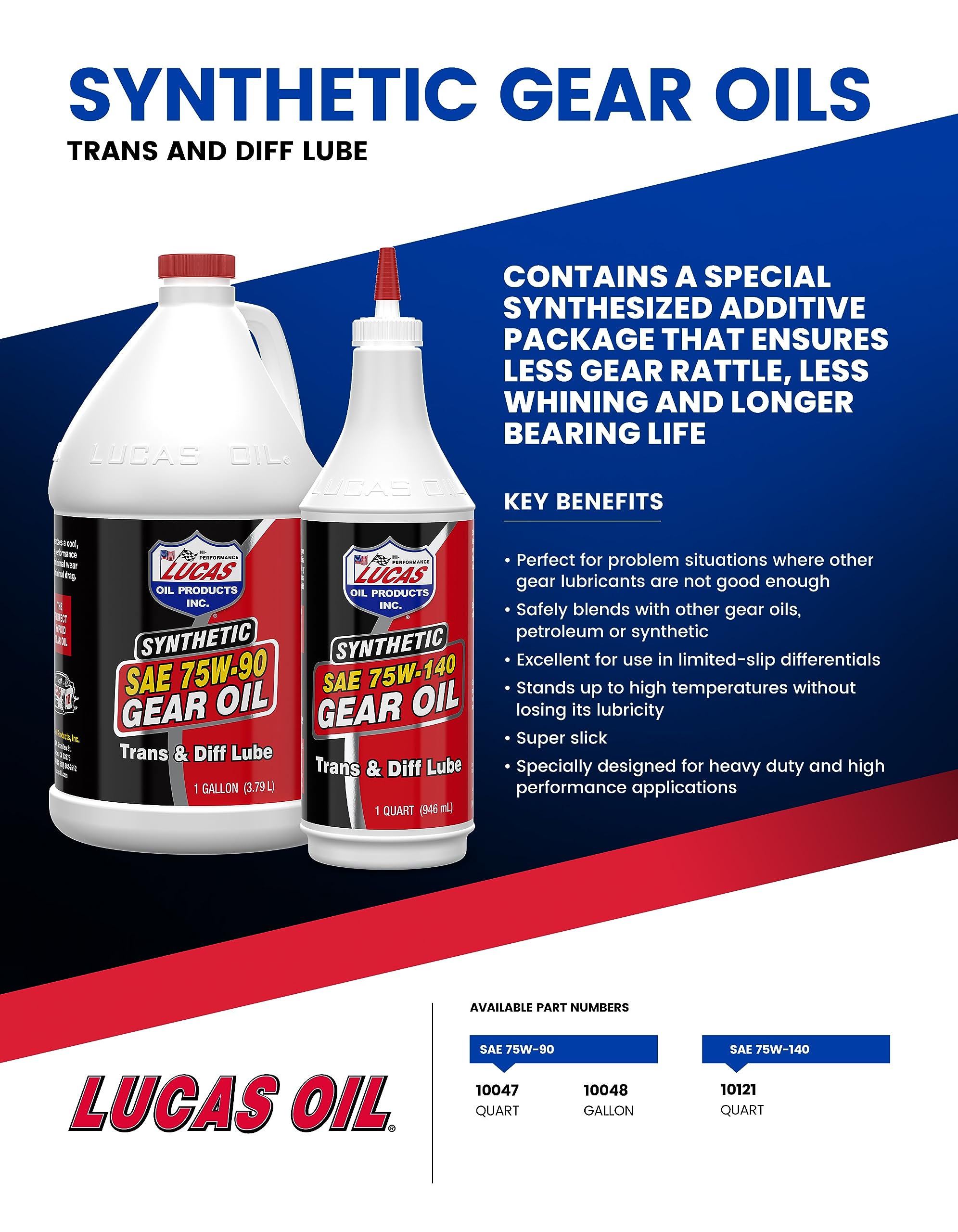 Amazon.com: 75/90 Trans&Diff Lube : Automotive
